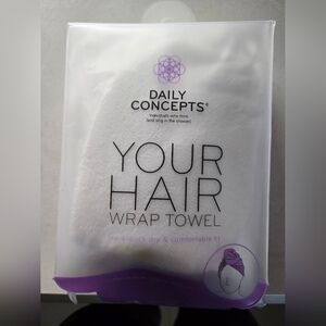 Daily Concepts White Hair Wrap Towel